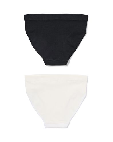 Kinderslips nahtlos gerippt - 2 St&uuml;ck wei&szlig; wei&szlig; - 19380160WHITE - HEMA
