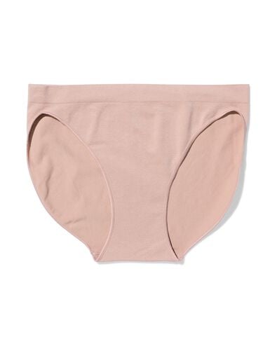 slip femme sans coutures microfibre beige beige - 19601524BEIGE - HEMA