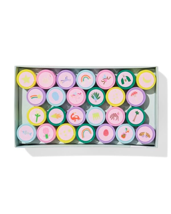 lot de tampons imagination 26 pi&egrave;ces - 15900243 - HEMA