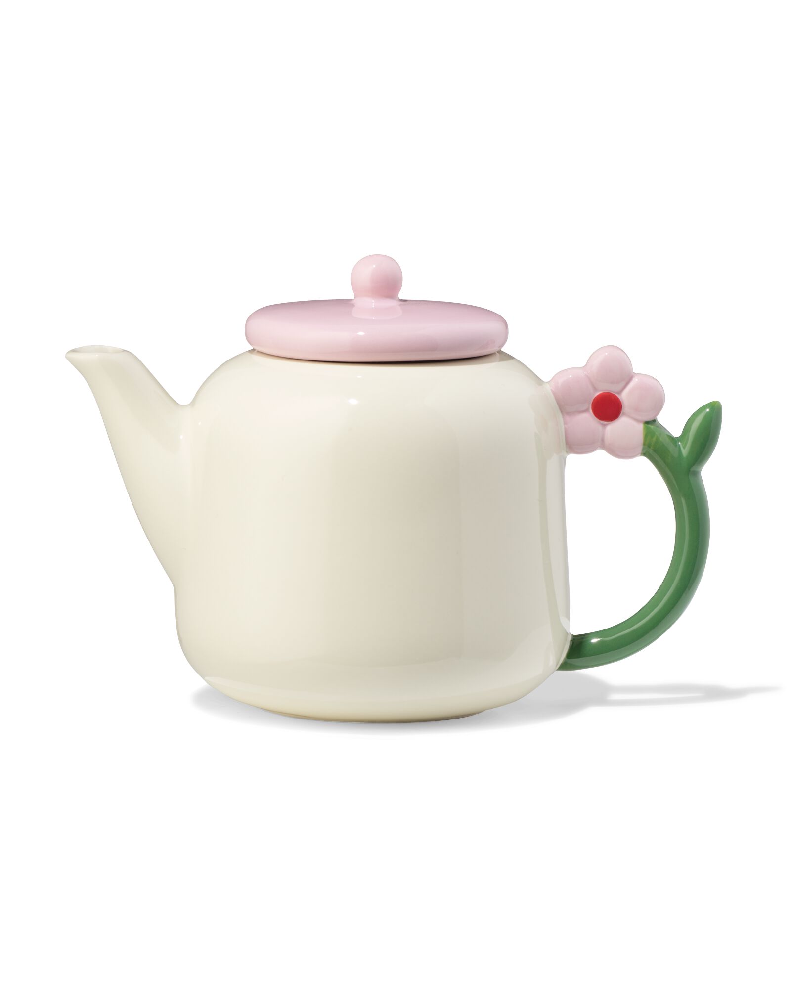 th&eacute;i&egrave;re 600ml c&eacute;ramique fleur anse - 61104510 - HEMA