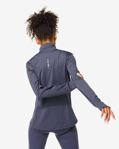veste d’entraînement femme bleu foncé XL - 36000131 - HEMA