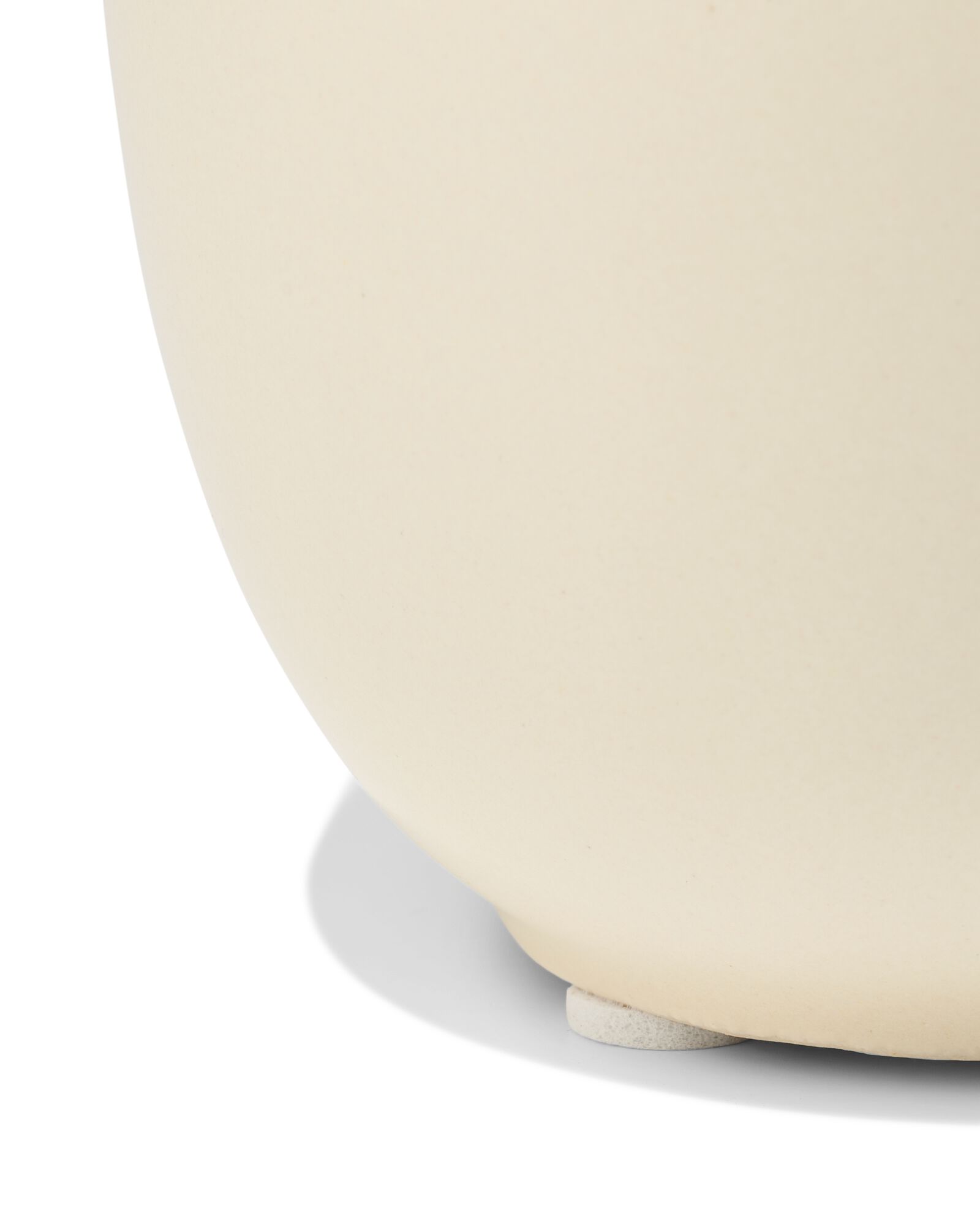 cache-pot ⌀7x7,4 cm c&eacute;ramique cr&egrave;me - 13325080 - HEMA