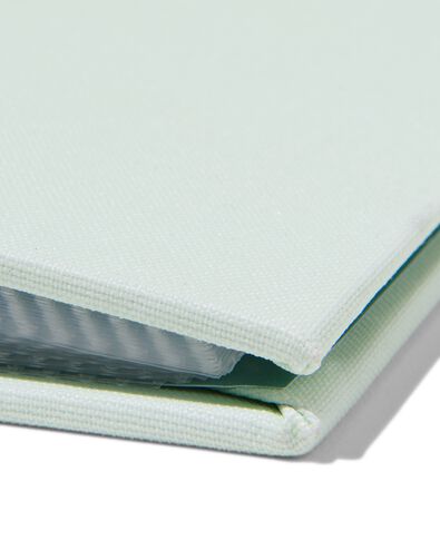 Einsteckalbum, 13 x 17 cm, Leinen, grün - 14650231 - HEMA