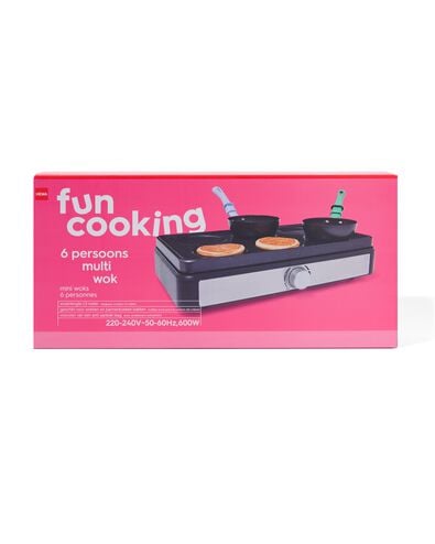 ensemble wok et cr&ecirc;pi&egrave;re 6 personnes - 80090023 - HEMA