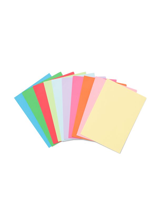 Kopierpapier, bunt, DIN A4, 250 Blatt - 14840182 - HEMA