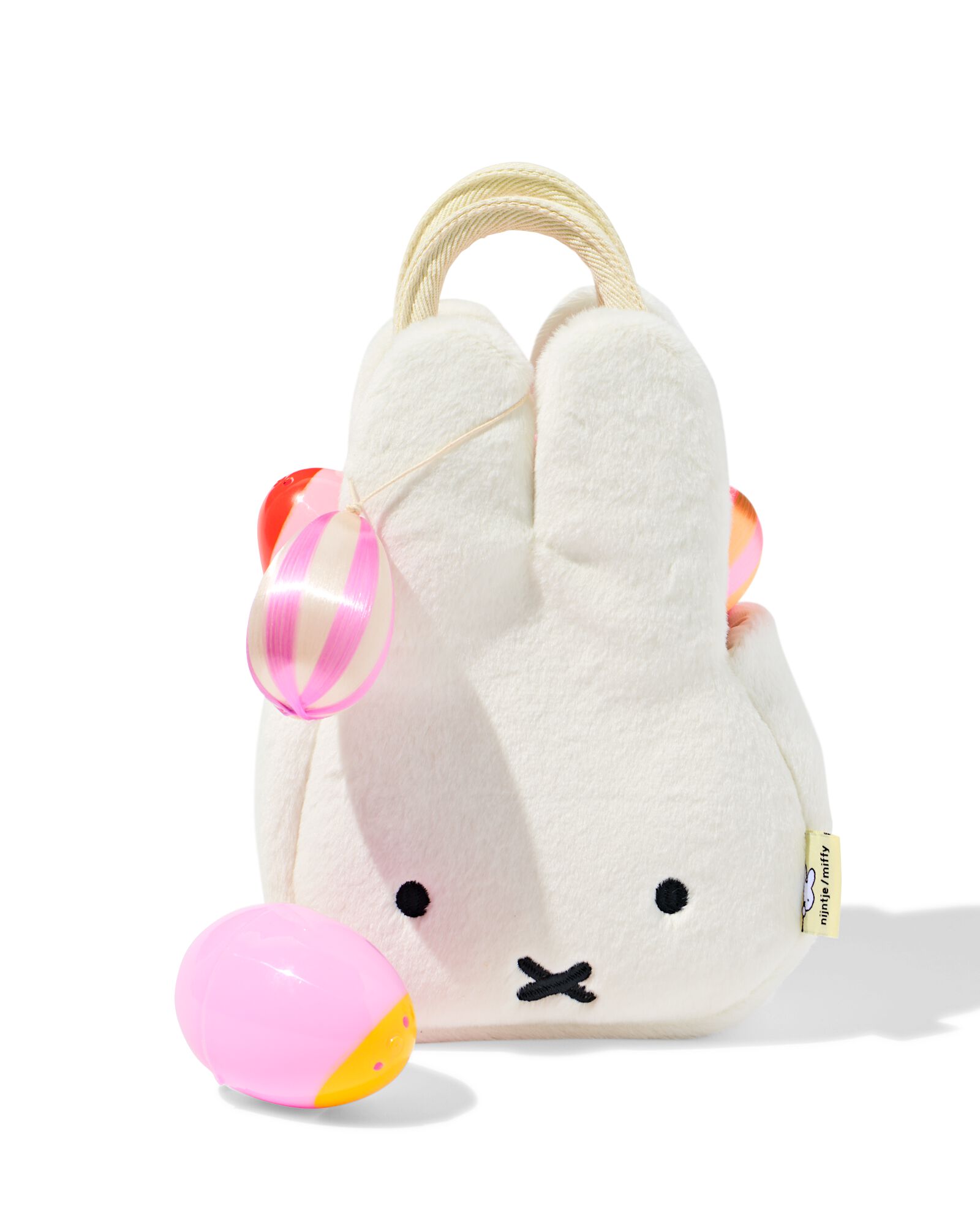 sac de collecte d'&oelig;ufs Miffy 15x26x7cm fluffy - 25800185 - HEMA
