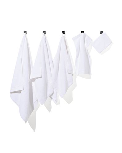 serviette de bain ultrasoft 60 x 110 - blanc blanc serviette 60 x 110 - 5217001 - HEMA