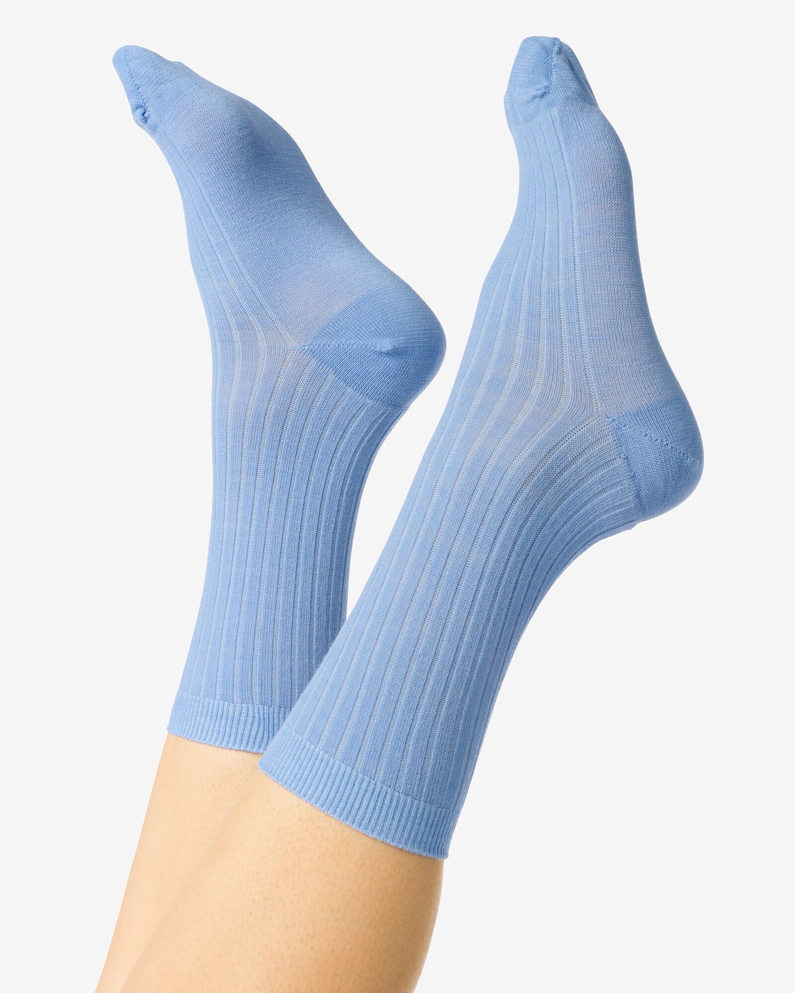 chaussettes laine femme bleu clair - 4270520LIGHTBLUE - HEMA