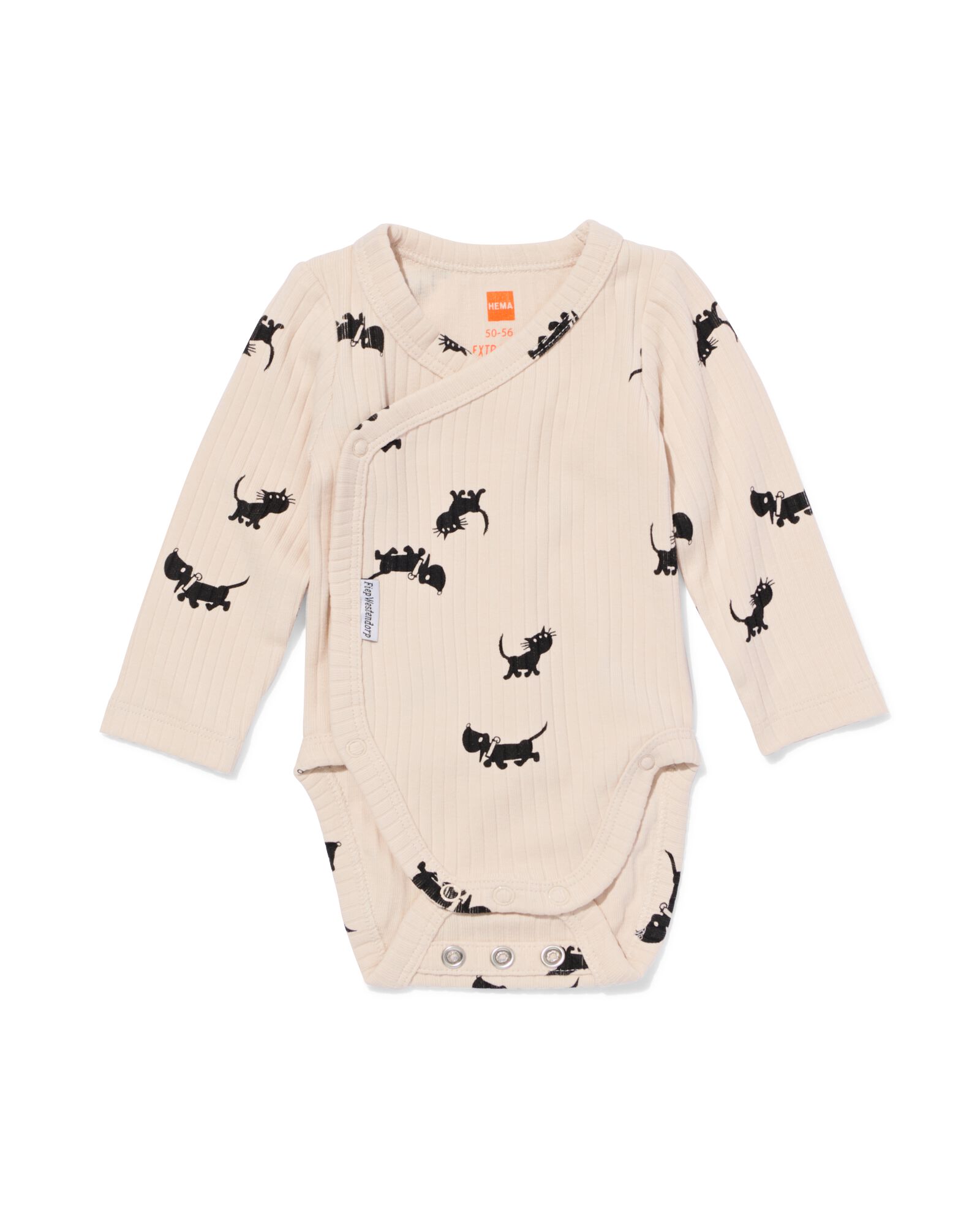 body &eacute;volutif takkie &agrave; rabat nouveau-n&eacute; ENZING&trade; ECOVERO&trade; c&ocirc;tel&eacute; &eacute;cru &eacute;cru - 33431120ECRU - HEMA