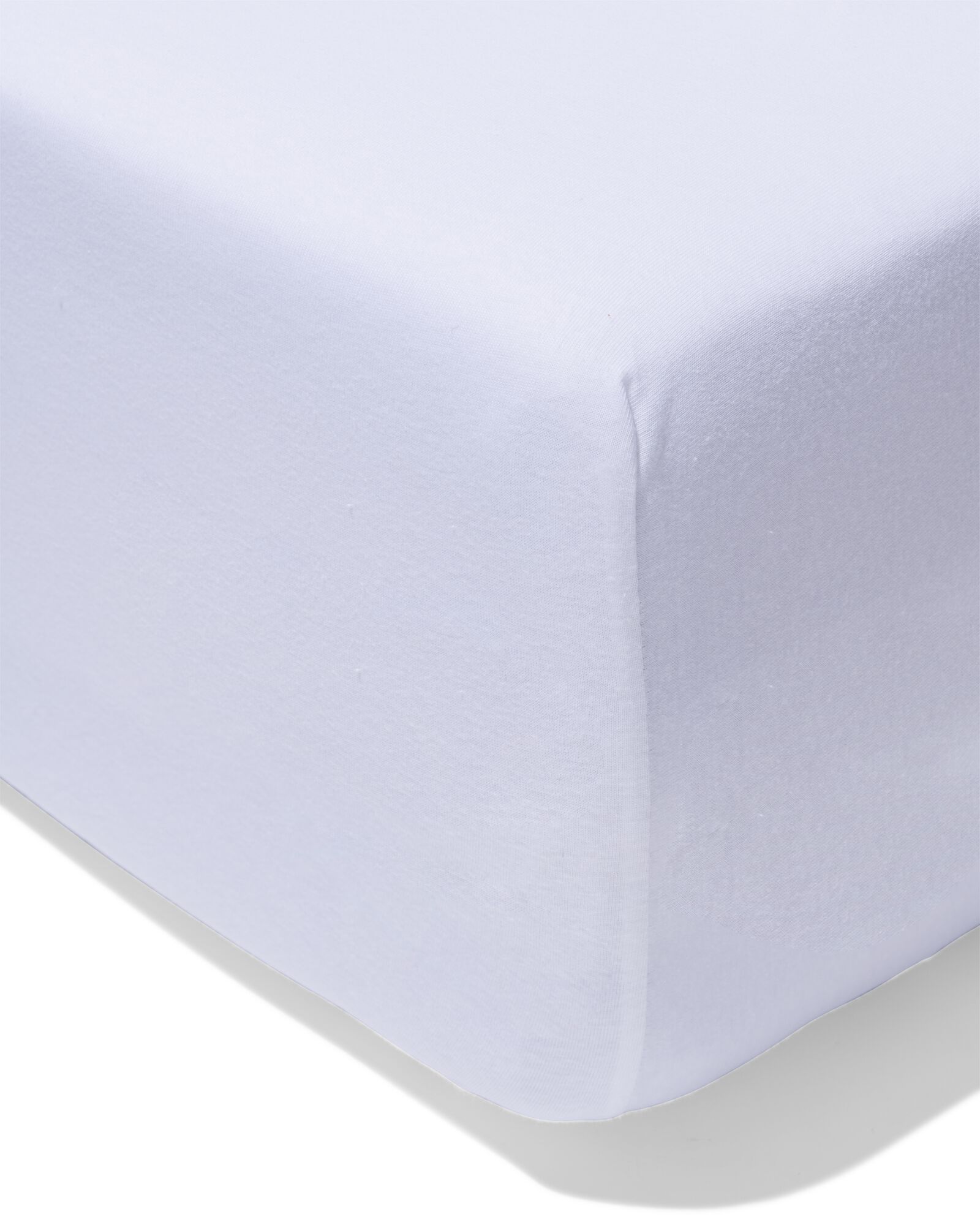 boxspring hoeslaken jersey 90x220 wit - 5180061 - HEMA