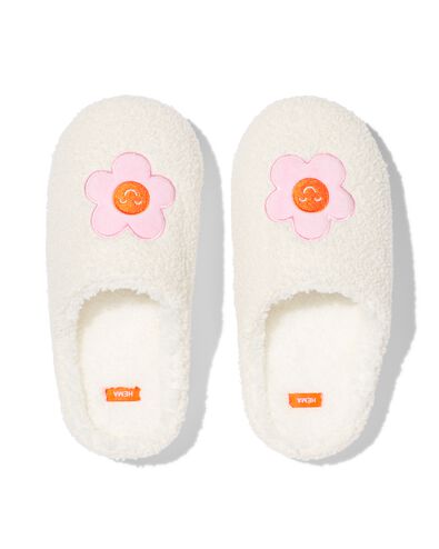 pantoufles taille 40-41 fleur - 61130133 - HEMA