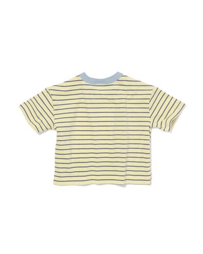 Baby-T-Shirt gestreift hellgelb hellgelb - 33189470LIGHTYELLOW - HEMA