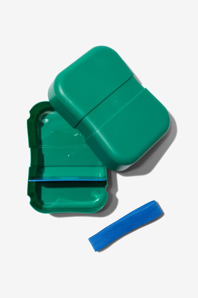 lunch box avec élastique vert - 80650086 - HEMA