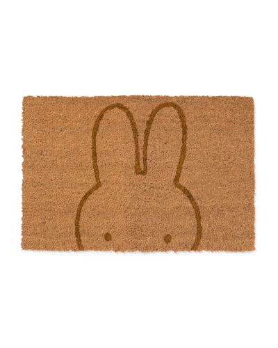 paillasson Miffy 60x40cm coco - 60410309 - HEMA