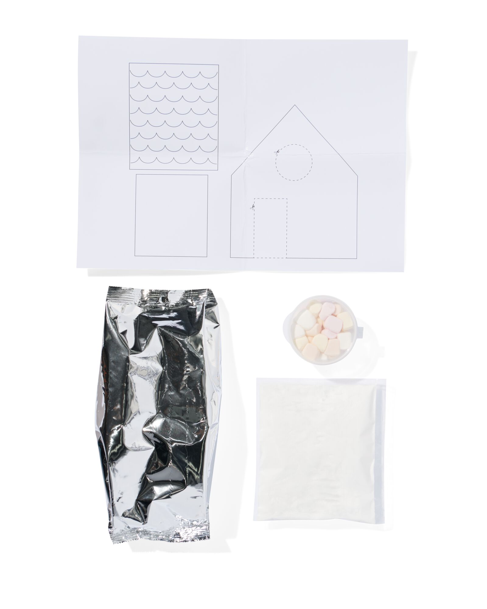 Backmischung f&uuml;r ein Lebkuchenhaus, 465 g - 24572203 - HEMA