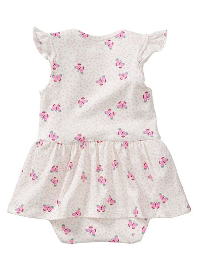 robe barboteuse nouveau-né - coton rose pâle - 1000013447 - HEMA