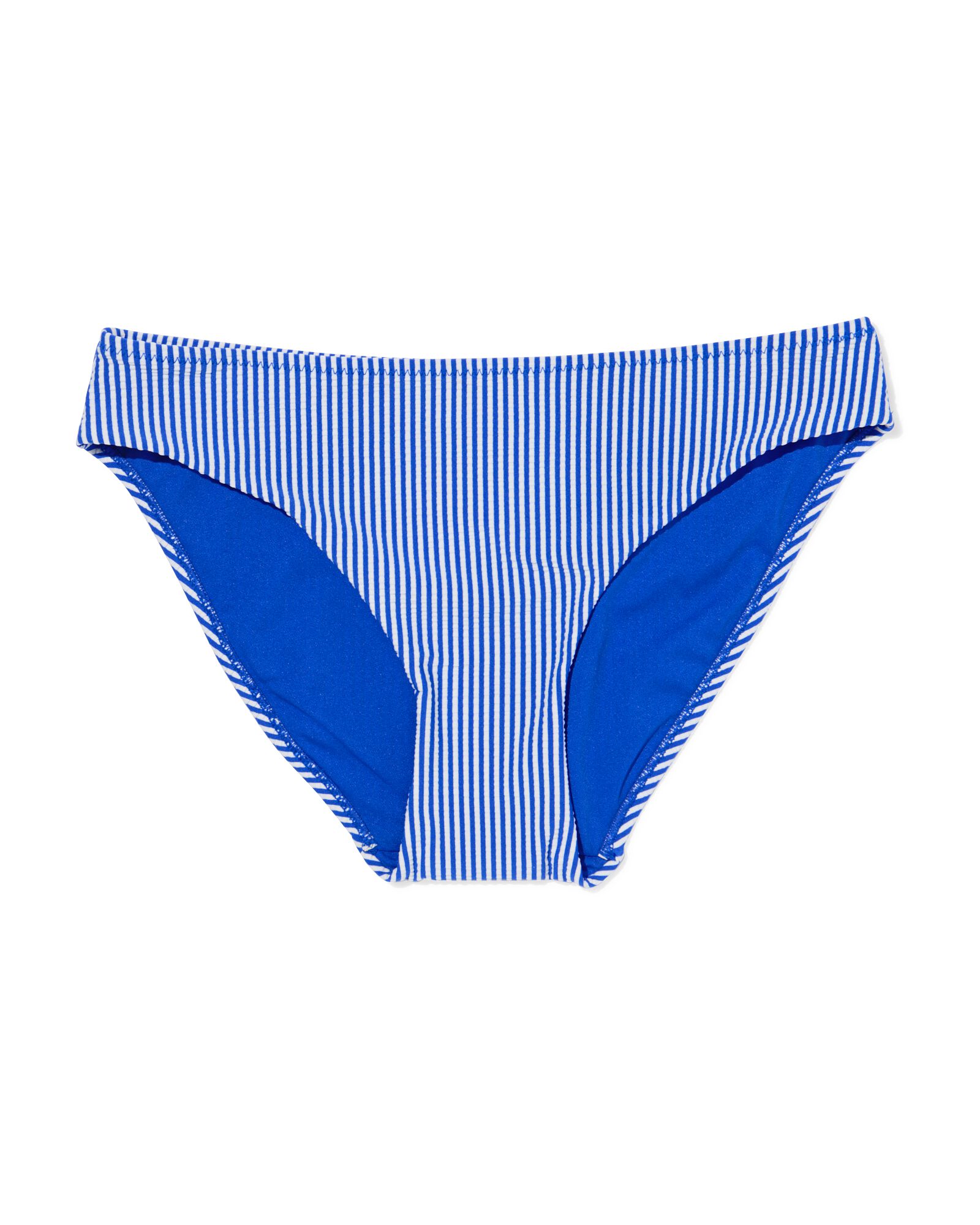 bas de bikini femme seersucker bleu - 22352110BLUE - HEMA