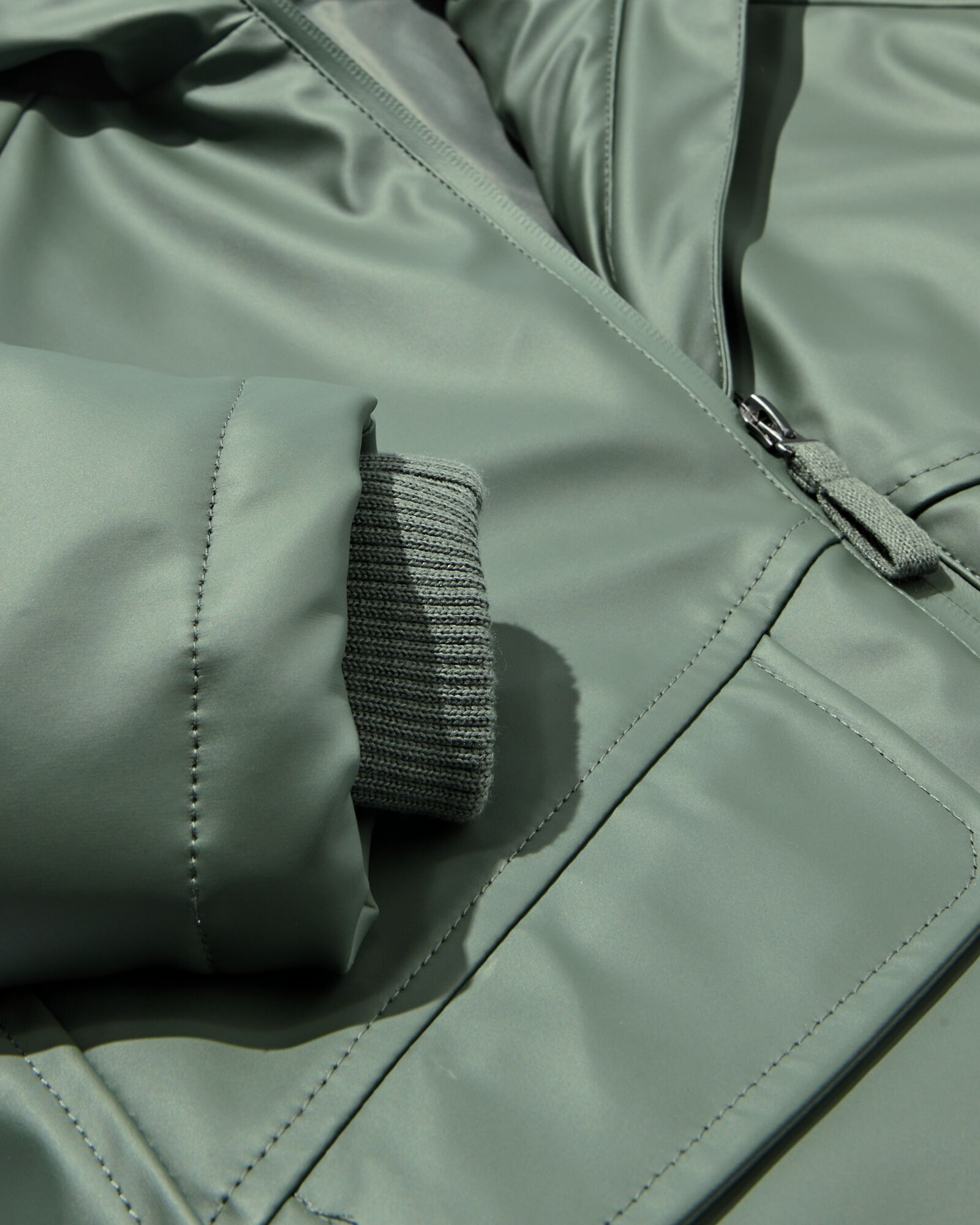 manteau enfant vert foncé vert foncé - 30704137DARKGREEN - HEMA