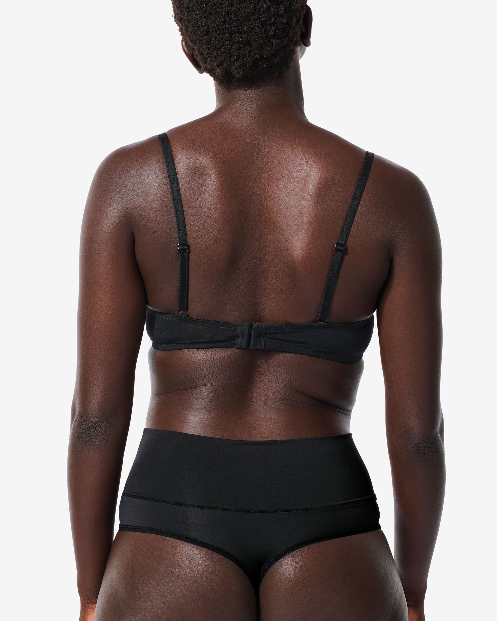 string femme taille haute ultimate comfort noir noir - 19600554BLACK - HEMA