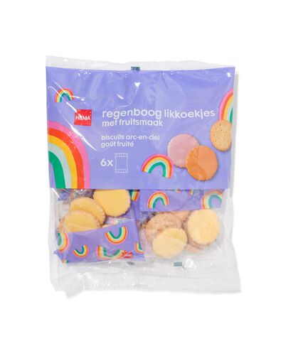 likkoekjes met fruitsmaak 180 gram - 10213046 - HEMA