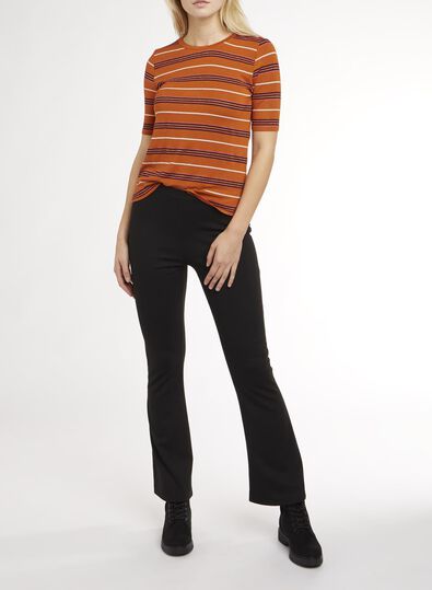 Damen-T-Shirt orange - 1000010633 - HEMA