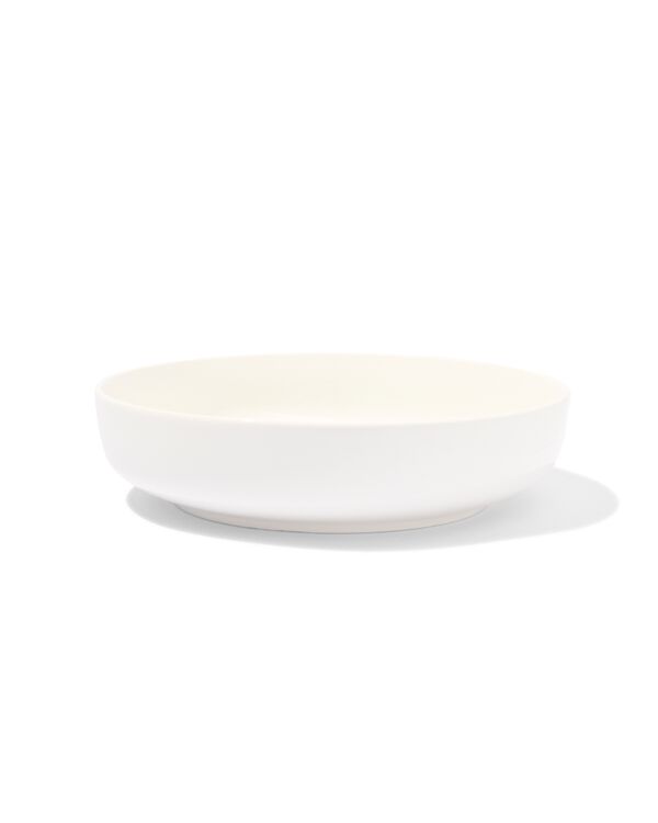 assiette creuse - 21 cm - Rome - new bone - blanche - 9602044 - HEMA