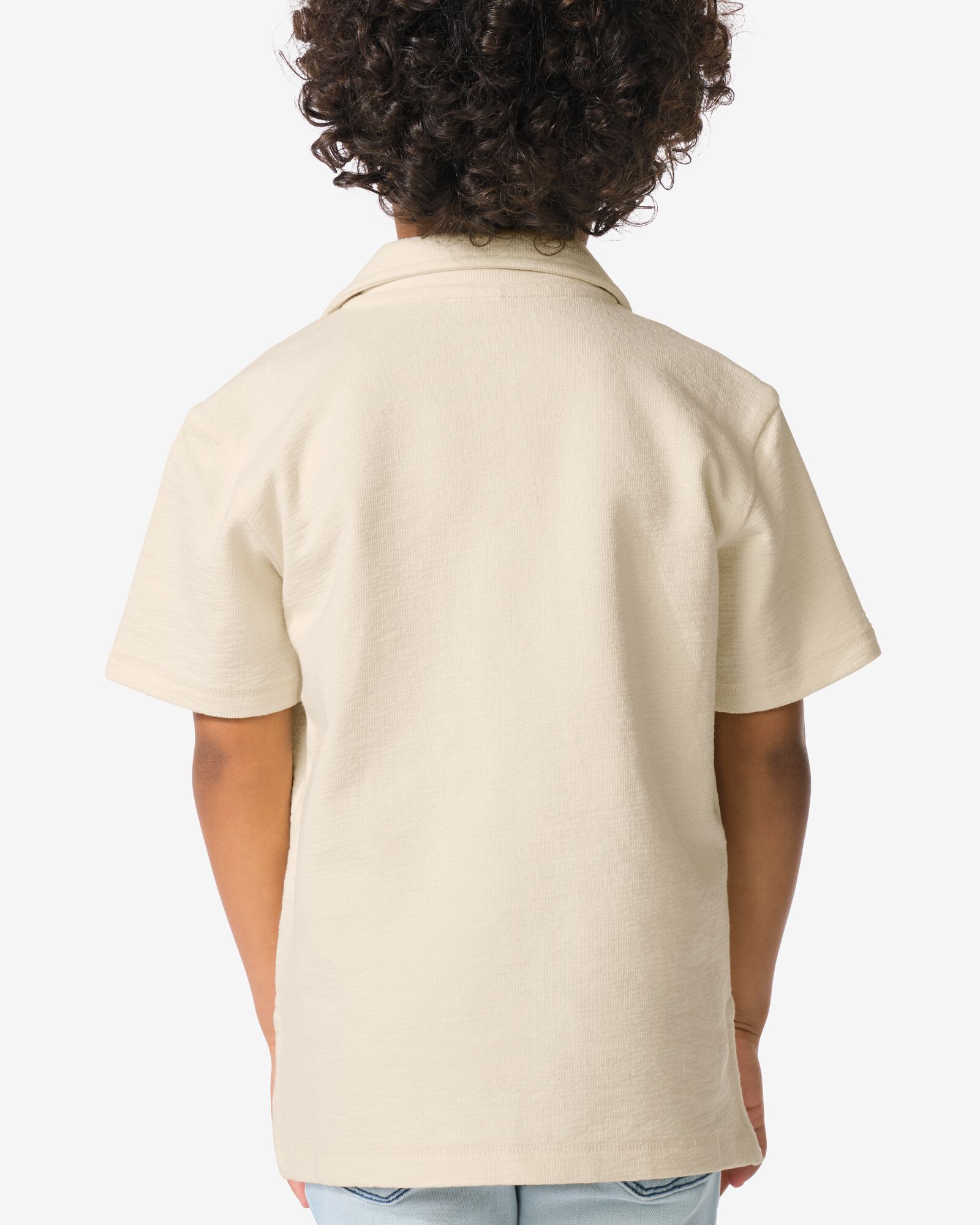 polo enfant &eacute;cru &eacute;cru - 30714117ECRU - HEMA