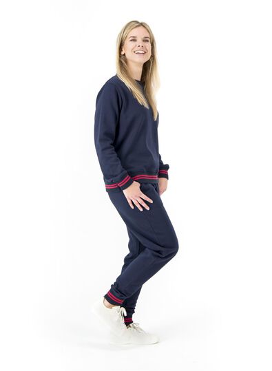 Damen-Sweatshirt dunkelblau dunkelblau - 1000017127 - HEMA