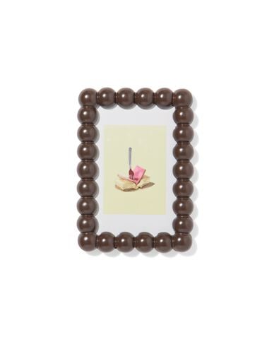 fotokader 10x15cm hout bolletjes - 13626018 - HEMA
