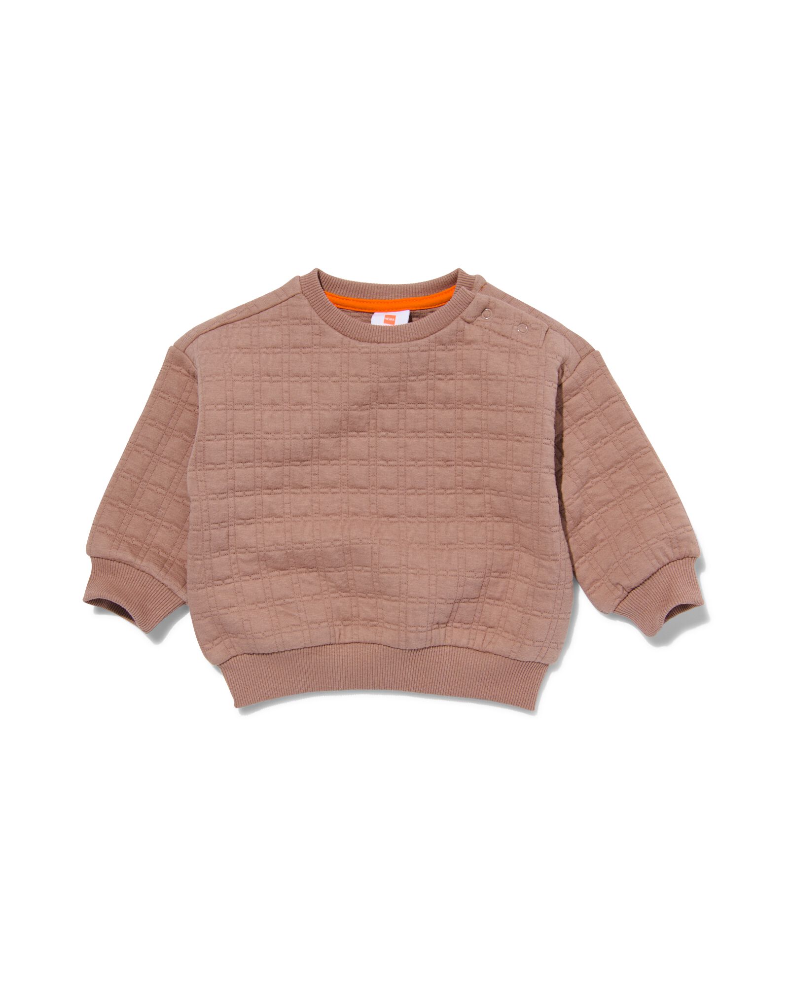 Baby-Sweatshirt, gesteppt braun braun - 33184940BROWN - HEMA