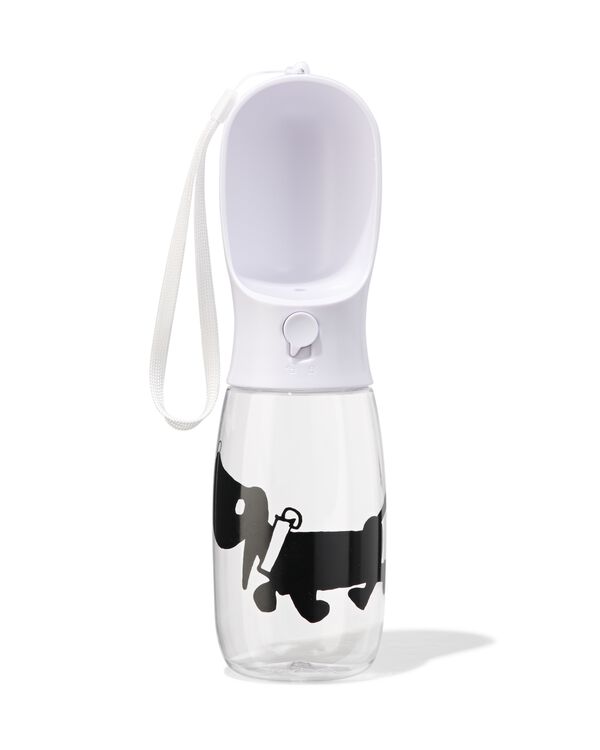 gourde Takkie 550ml avec petit bol blanc - 61100355 - HEMA