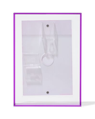 fotolijst 10x15cm paars acryl - 13625018 - HEMA
