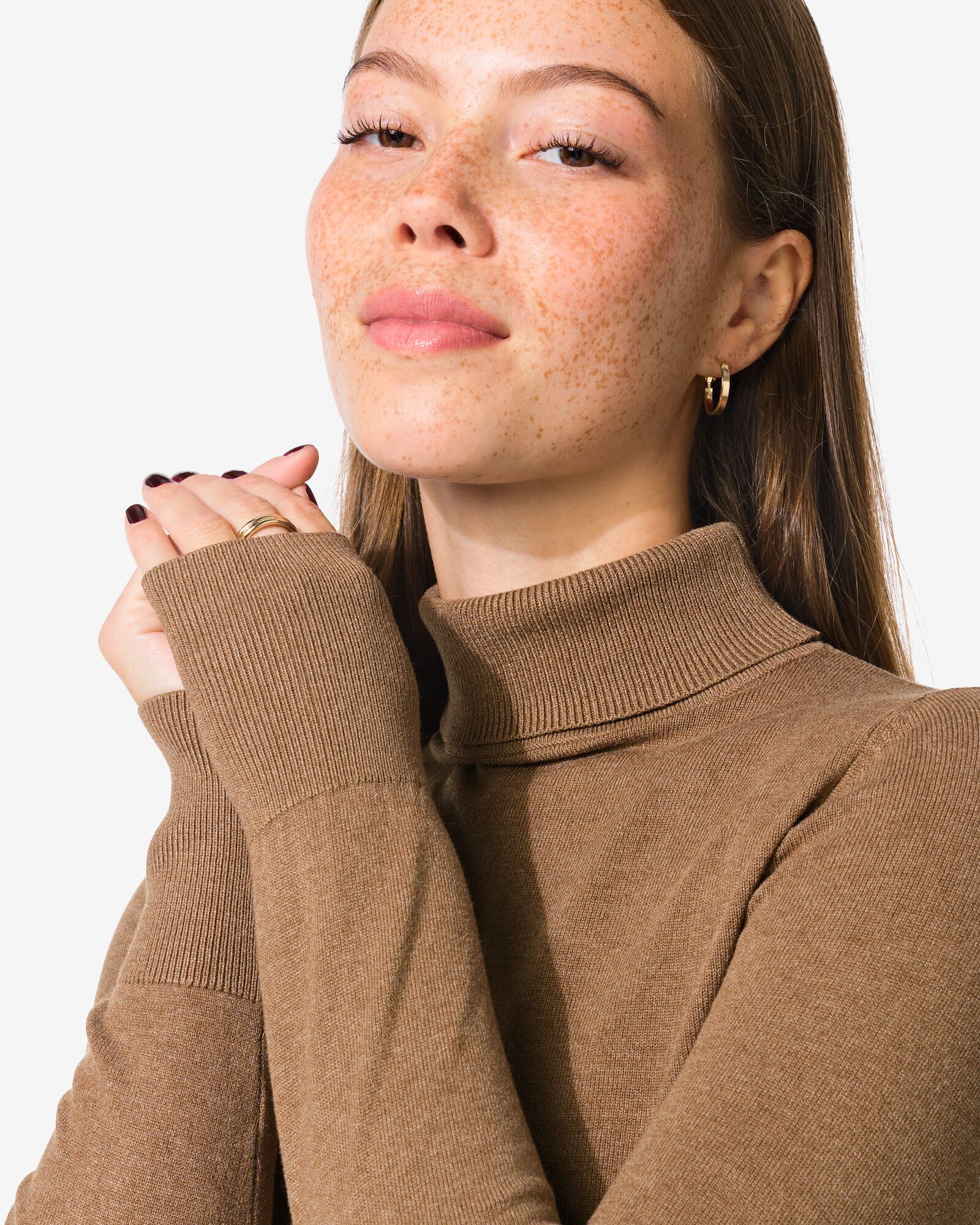 Damen-Rolli Lois braun - 36302830BROWN - HEMA