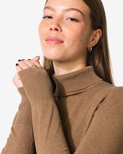 Damen-Rolli Lois braun - 36302830BROWN - HEMA