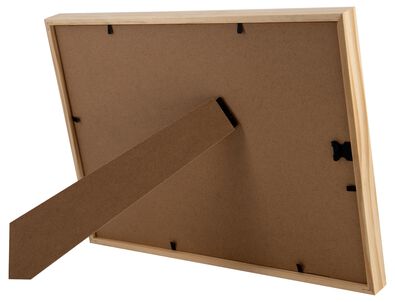 cadre photo bois A4 21x29.7 naturel A4 bois - 13622011 - HEMA