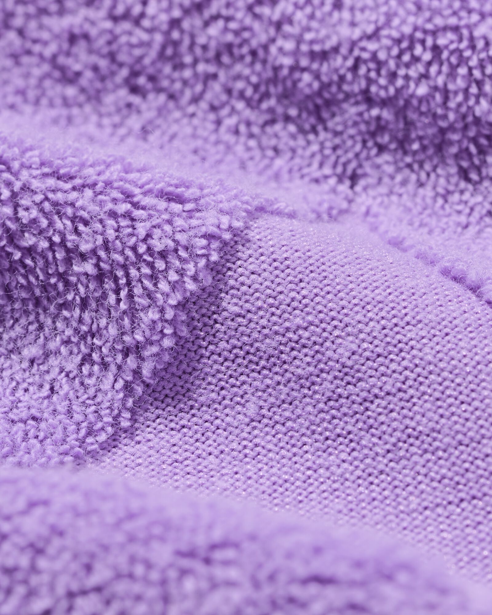Kinder-T-Shirt, Frottee, Herzen violett violett - 30848702PURPLE - HEMA