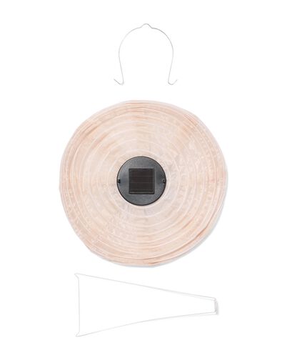 lanterne solaire 28 cm blanc - 41800255 - HEMA