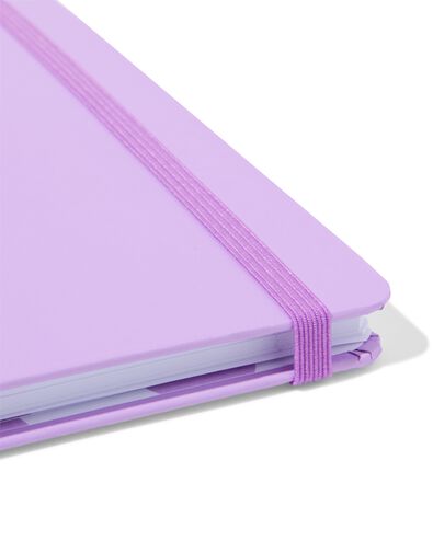 carnet A5 lign&eacute; lilas - 14120126 - HEMA