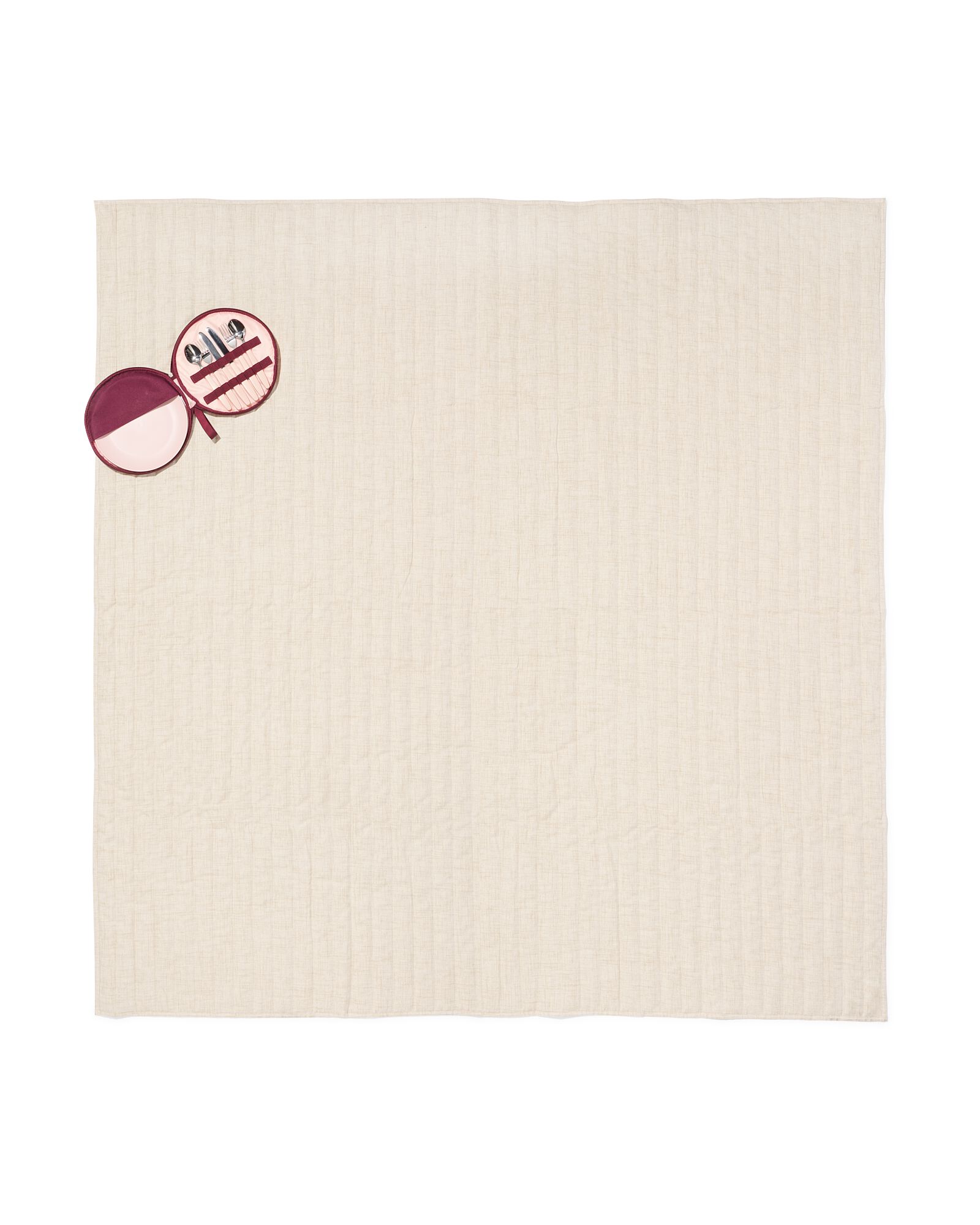 couverture de pique-nique 300x200cm beige - 41800172 - HEMA