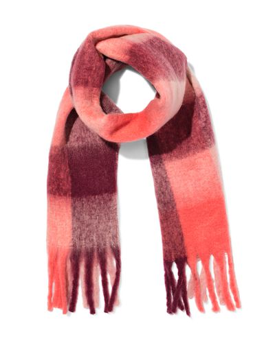 écharpe femme 35x200cm carreaux - 16451068 - HEMA