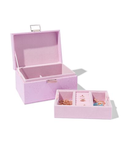 boîte à bijoux rose 17.5x13x10.5 - 61110097 - HEMA
