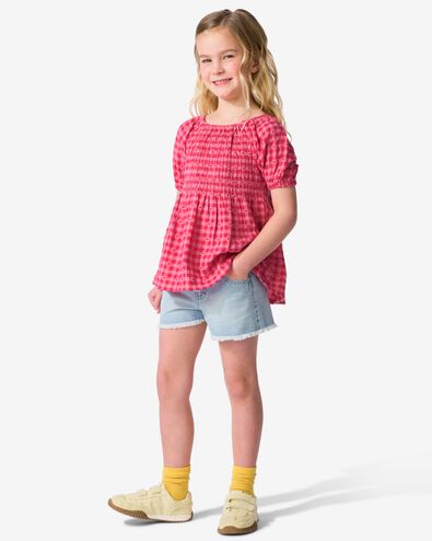 short enfant c&oelig;urs bleu bleu - 30843719BLUE - HEMA