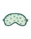 masque de sommeil vert à pois - 18640030 - HEMA