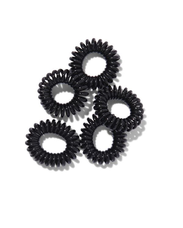 lot de 5 élastiques spirales - 11873042 - HEMA