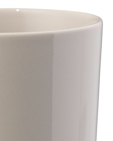 koffiekopje 200ml Knap new bone china grijs - 80660311 - HEMA