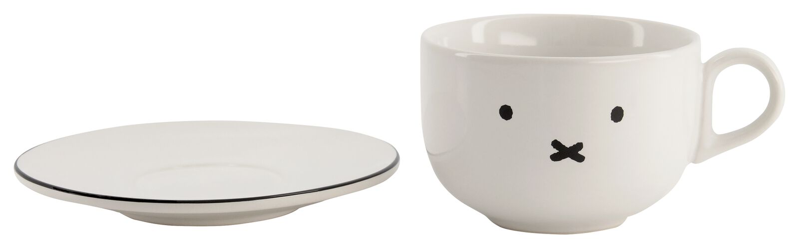 tasse et soucoupe Miffy 180ml - 60410003 - HEMA