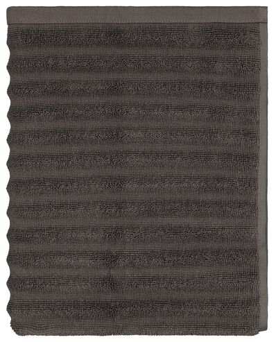 Badematte, 50 x 85 cm, Streifen, dunkelgrau - 5230048 - HEMA
