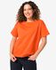 dames t-shirt  oranje S - 36258551 - HEMA