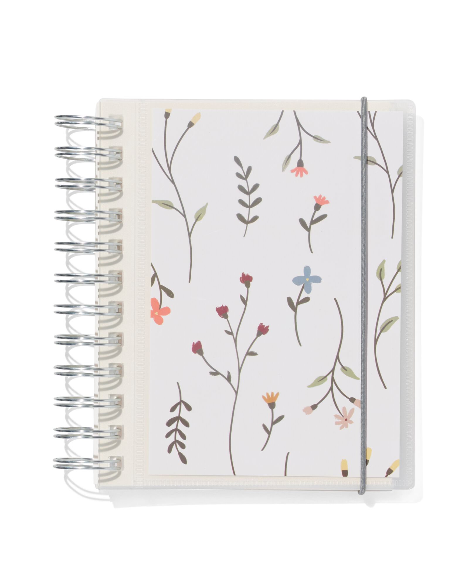Einsteckalbum, Spiralbindung, 16 x 13 cm, Blumen - 14650205 - HEMA
