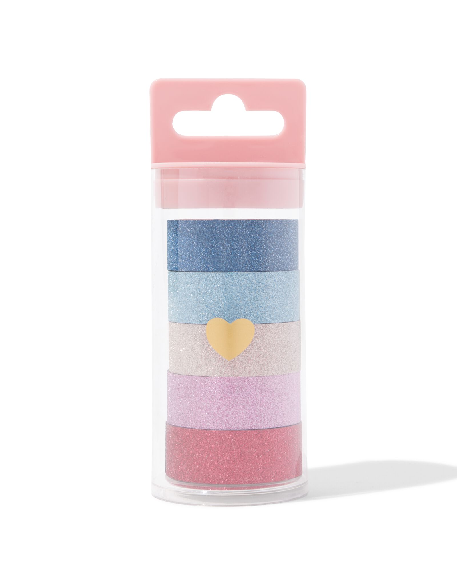 5 washi tapes à paillettes - 14190072 - HEMA